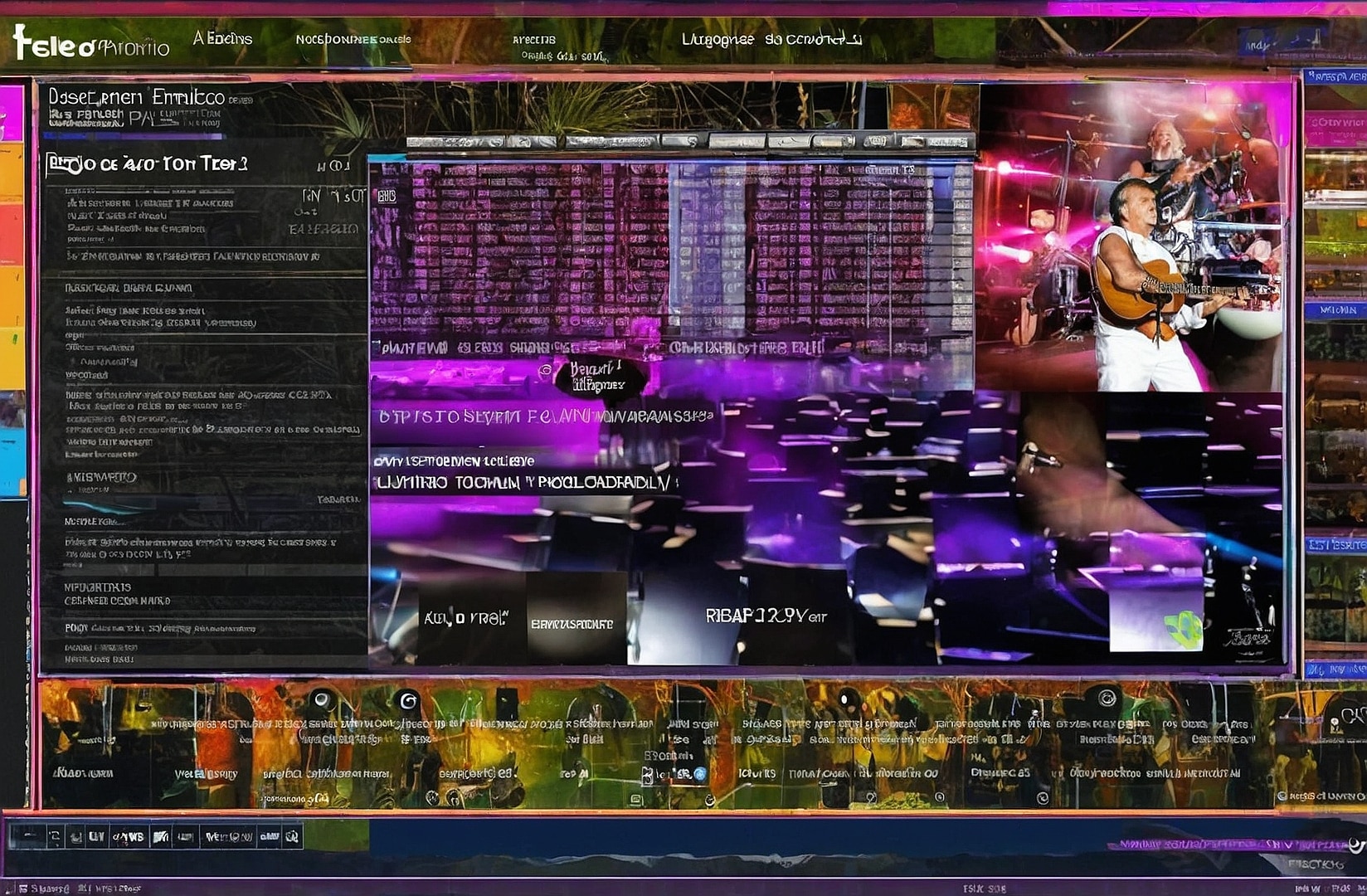 Eventos musicales visuales pro
